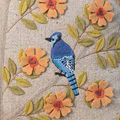 Songbird Garden Pillow Image 3