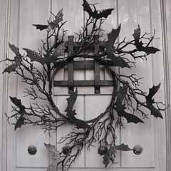 Twilight Bat Wreath Image 1