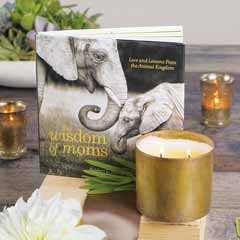 Mother's Wisdom & Candle, Crate - Happy Mother's Day Image 1