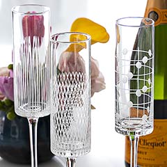 Art Deco Champagne Flutes Image 3