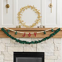 Felted Wool Holiday Garlands Image 1