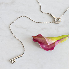 Key To My Heart Lariat Necklace Image 1