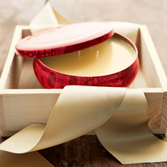 Goji & Tarocco Orange Candle Crate Image 1