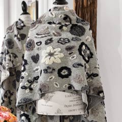 Hearts & Flora Wool Wrap Image 1