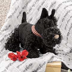 Scottie Dog & Sunshine Swaddle Image 1