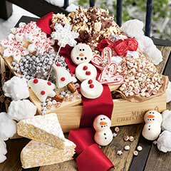 Let It Snow Sweets: Merry Christmas Crate Image 1