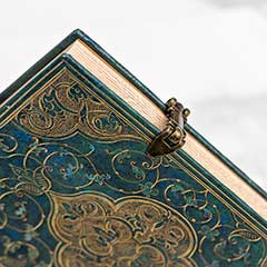 Gold & Peacock Journal Set Image 3