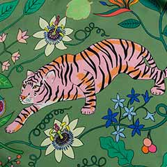 Dreamy Jungle Cat Pajamas Image 3