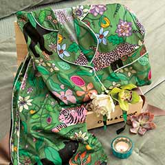 Dreamy Jungle Cat Pajamas Image 1
