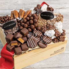 Chocolatier Sweets: Happy Holidays Crate Image 1
