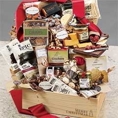 Olive & Cocoa&reg; Signature Gourmet Collection: Merry Christmas Crate Image 1