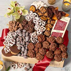 Decadent Chocolate Collection: Merry Christmas Crate Image 1