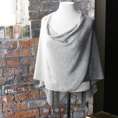 Cashmere Poncho Image 4