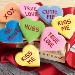 Love Note Frosted Heart Cookies Image 1
